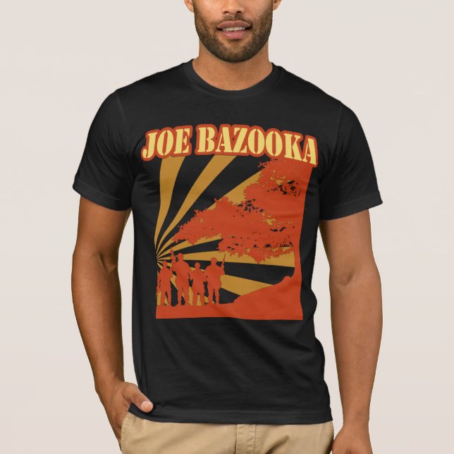 Camiseta Naranja de JB 2 en negro (Anverso)