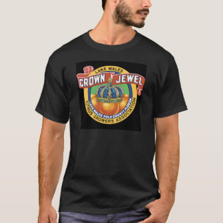 Camiseta Naranja de joyas de la corona del lago de Gales