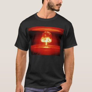 Camiseta Naranja de la bomba atómica