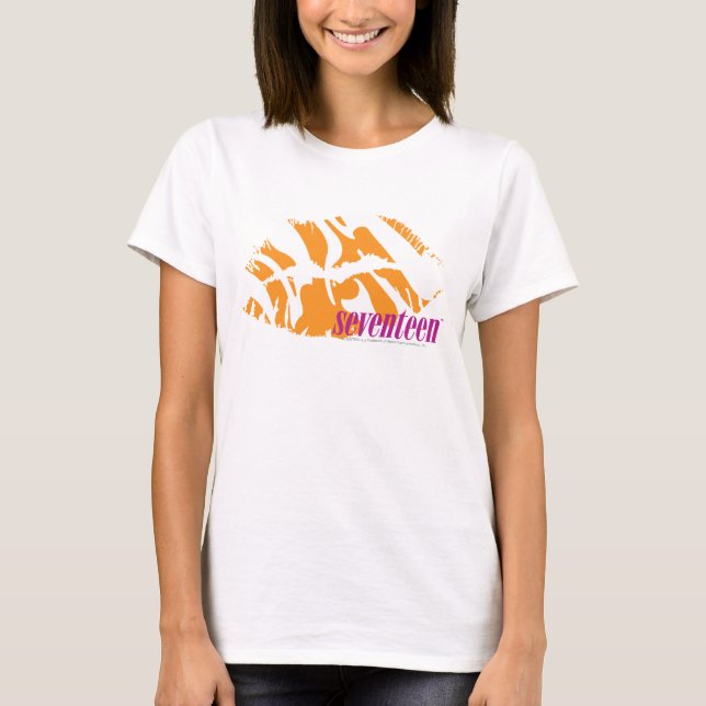 Camiseta Naranja de la cebra (Anverso)