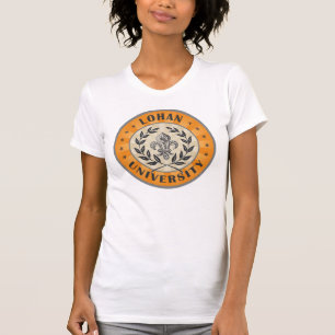 Camiseta Naranja de Lohan de la universidad