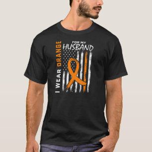 Camiseta Naranja De Mujeres Para Mi Esclerosis Múltiple De