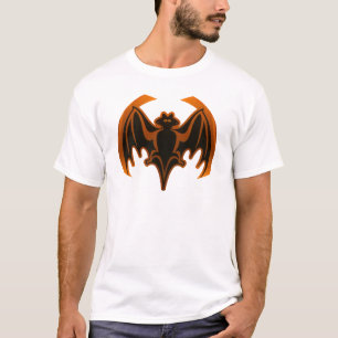 Camiseta Naranja de murciélagos El MUSEO de los regalos de 