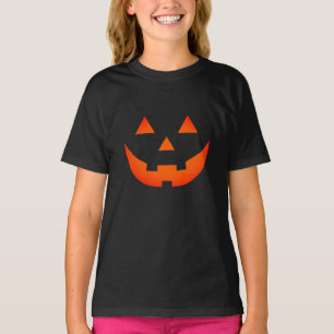 Camiseta Naranja de neonatos de Halloween Jack o niños de c