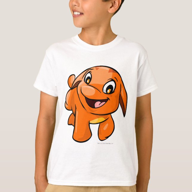 Camiseta Naranja de Poogle (Anverso)