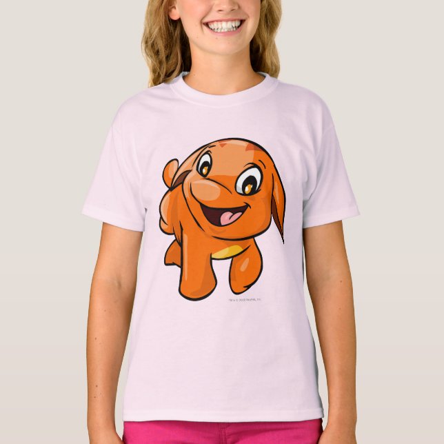 Camiseta Naranja de Poogle (Anverso)
