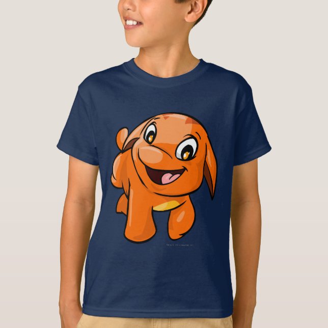Camiseta Naranja de Poogle (Anverso)