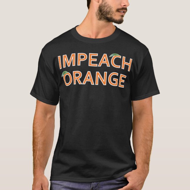Camiseta Naranja de prisión contra Donald Trump activista d (Anverso)