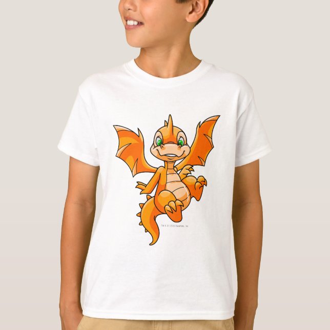 Camiseta Naranja de Scorchio (Anverso)