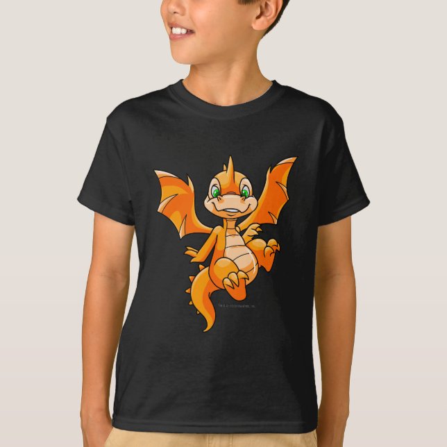 Camiseta Naranja de Scorchio (Anverso)