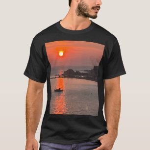 Camiseta Naranja de sol de Croacia de Omis