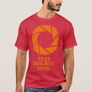 Camiseta Naranja de tema de prueba
