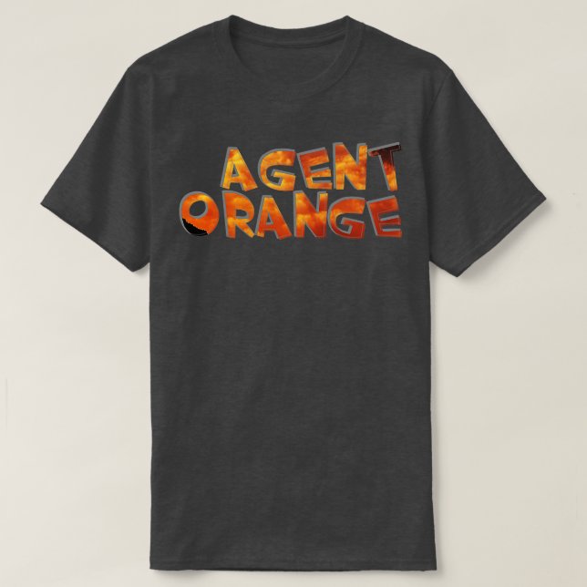 Camiseta Naranja del agente (Diseño del anverso)