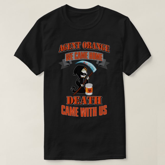 Camiseta Naranja del agente (Diseño del anverso)