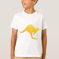 Naranja del atardecer australiano canguro