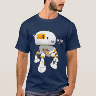Camiseta Naranja del blanco del drak CV08