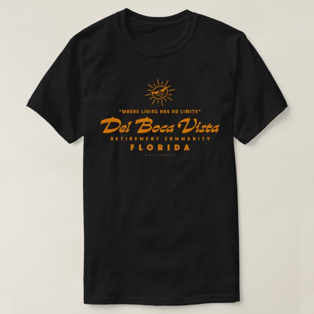 Camiseta Naranja Del Boca Vista (Diseño del anverso)