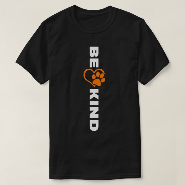 Camiseta NARANJA DEL DÍA DE LA UNIDAD, Anti Abuso Y Sé amab (Diseño del anverso)