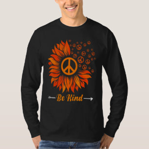 Camiseta Naranja del Día de la Unidad Girasol Sea Amable An