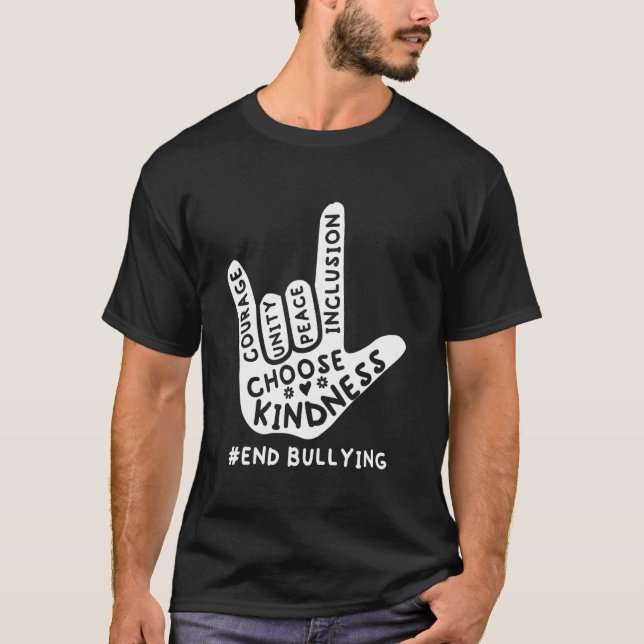 Camiseta Naranja del Día de la Unidad Niños 2022 Rótulo de  (Anverso)