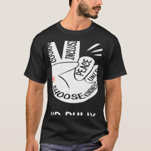 Camiseta Naranja del Día de la Unidad Niños 2022 Rótulo de