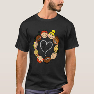 Camiseta Naranja del Día de la Unidad Sea Amable En Contra 