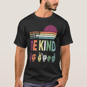 Camiseta Naranja del Día de la Unidad Tee Anti bullying Be 