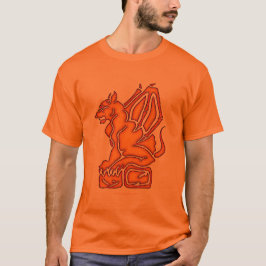 Camiseta Naranja del Gargoyle