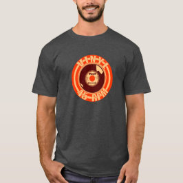 Camiseta Naranja del vinilo 45