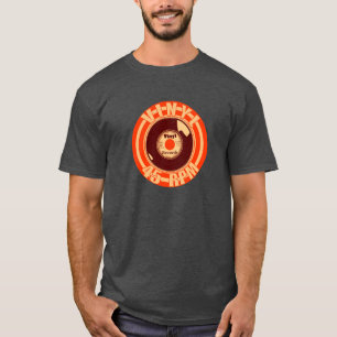 Camiseta Naranja del vinilo 45