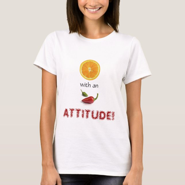 Camiseta Naranja dulce y chile (Anverso)