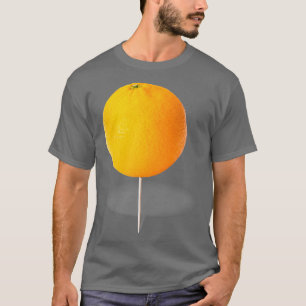 Camiseta Naranja en un palillo de dientes así que me casé c