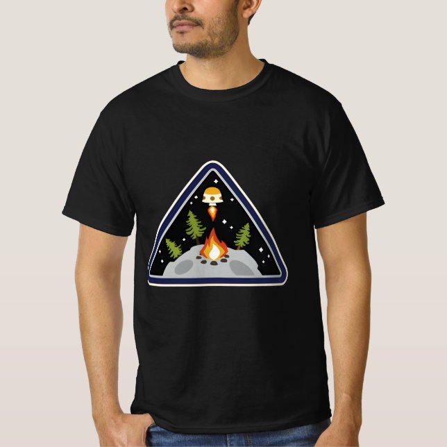 Camiseta " Naranja externa Ventures Emblem" (Anverso)