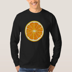 Camiseta Naranja Fruit Beach Vibes Sea Summer Sun Vacation 