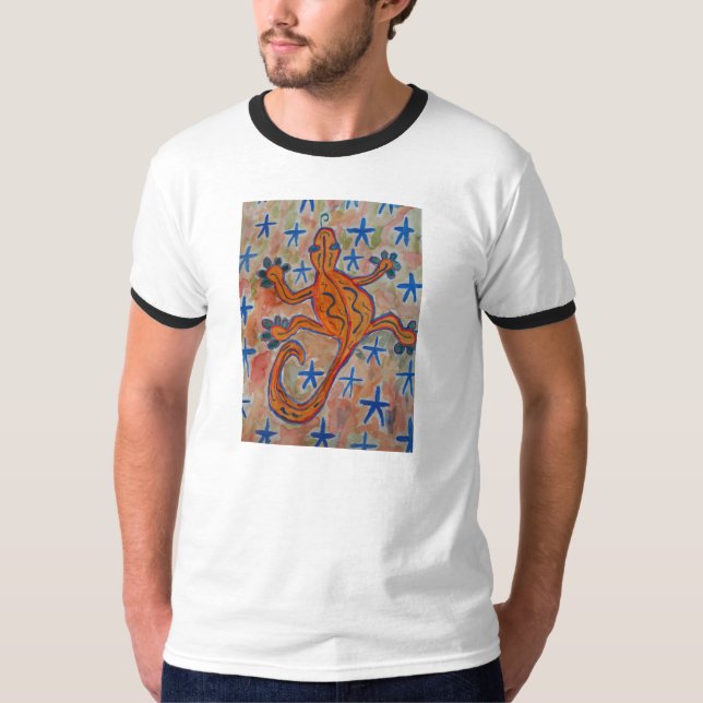 Camiseta Naranja Gecko (Anverso)