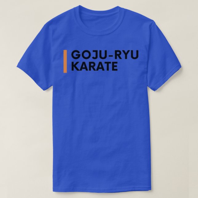 Camiseta Naranja GoJuRyu (Diseño del anverso)