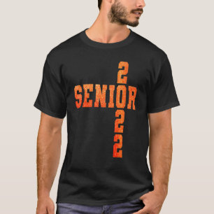 Camiseta Naranja gráfico Gra de la Escuela Secundaria Super