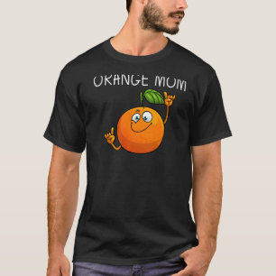Camiseta Naranja Guay Para Mamá Madre Cítricos De Fruta Tro