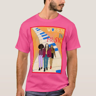 Camiseta Naranja HAIM de Mujeres en Música