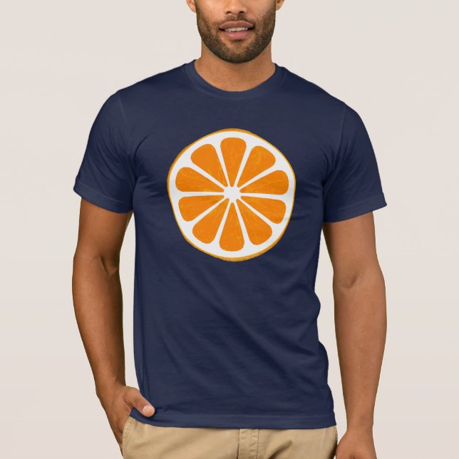 Camiseta naranja. híbrido (Anverso)