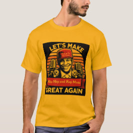 Camiseta Naranja Hop T-Shirt
