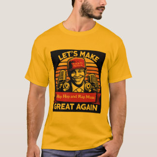 Camiseta Naranja Hop T-Shirt