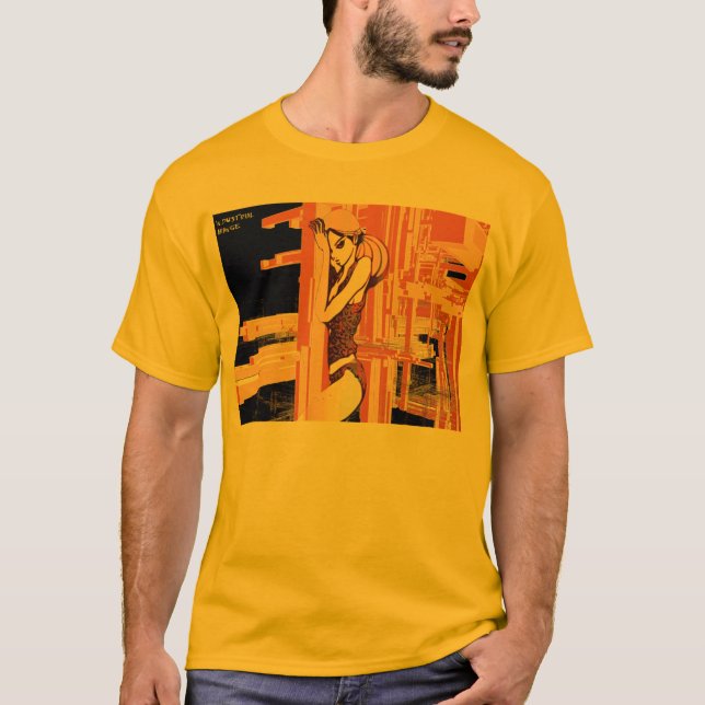 Camiseta naranja industrial (Anverso)