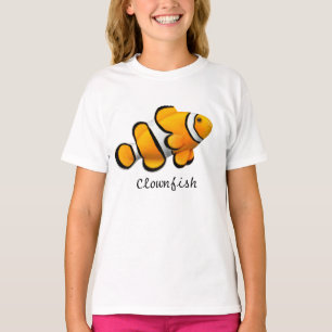Camiseta Naranja infantil Percula Clownfish T-Shirt