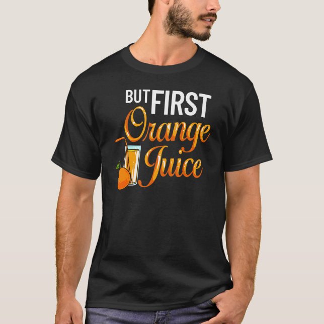 Camiseta Naranja Juice Machine Juicer Bebida Mix Maker Fres (Anverso)