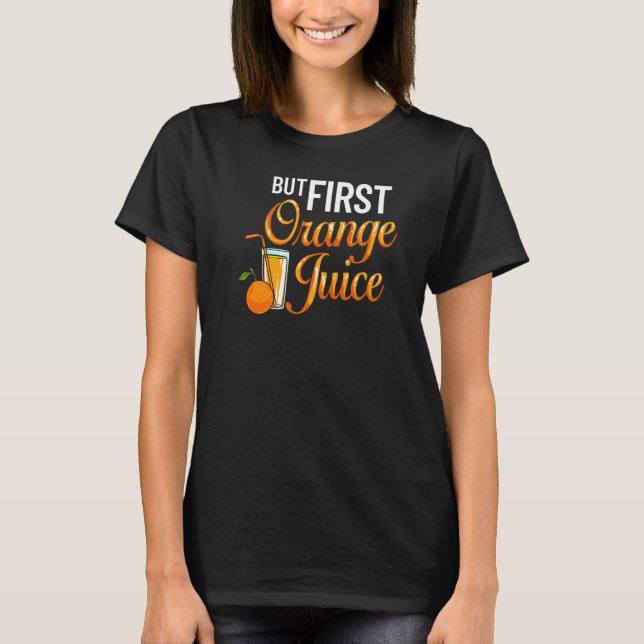 Camiseta Naranja Juice Machine Juicer Bebida Mix Maker Fres (Anverso)