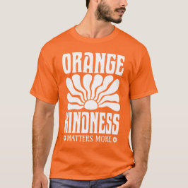 Camiseta Naranja Kindness Matters