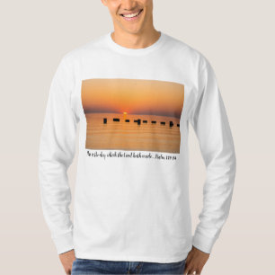 Camiseta Naranja Lake Sunrise
