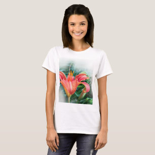 Camiseta naranja lily