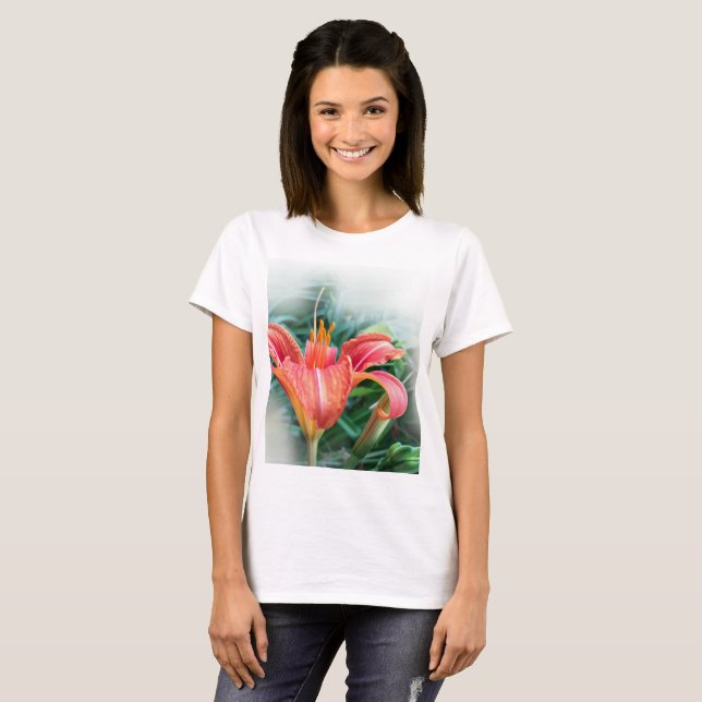 Camiseta naranja lily (Anverso completo)